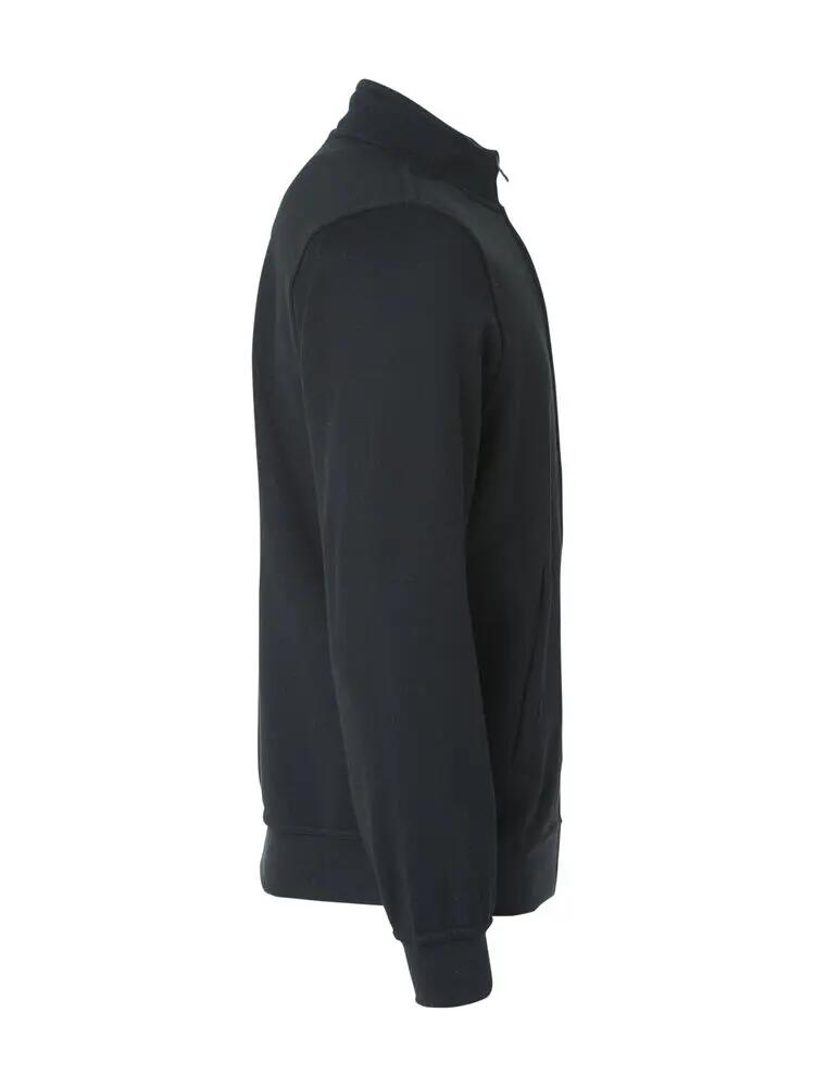 clique Basic Cardigan Junior em sweat, preto 4/4