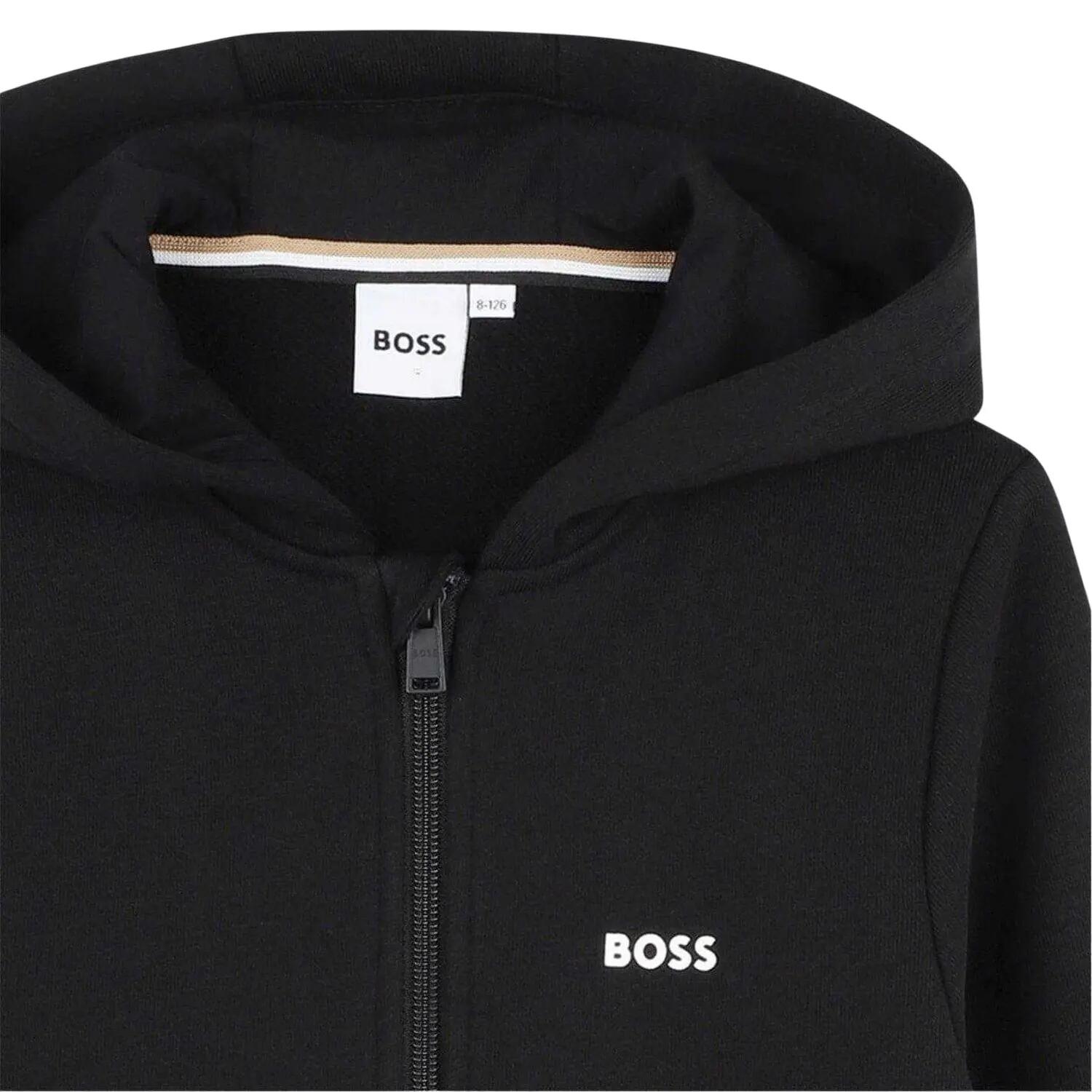 Veste À Capuche Motif/style Logo Enfant (Noir) 3/3