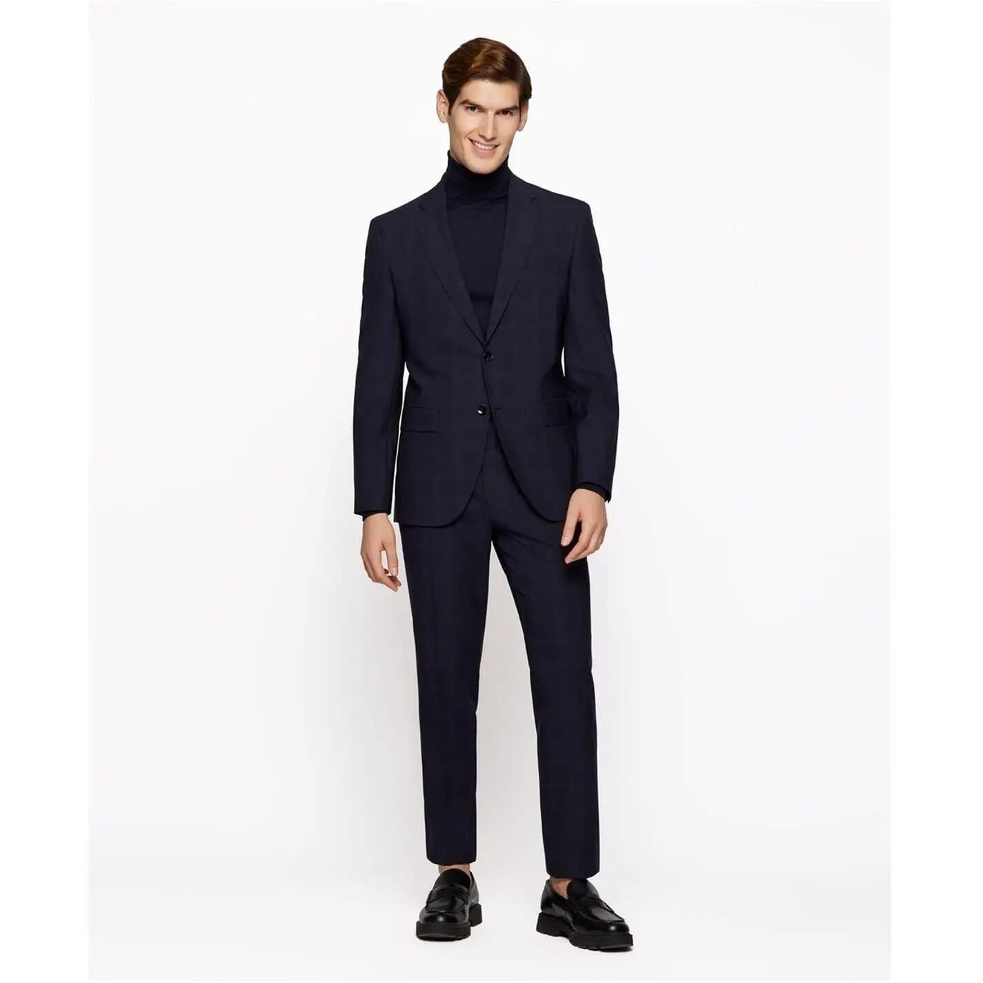Pull MUSSOP Homme (Bleu Foncé) 5/5