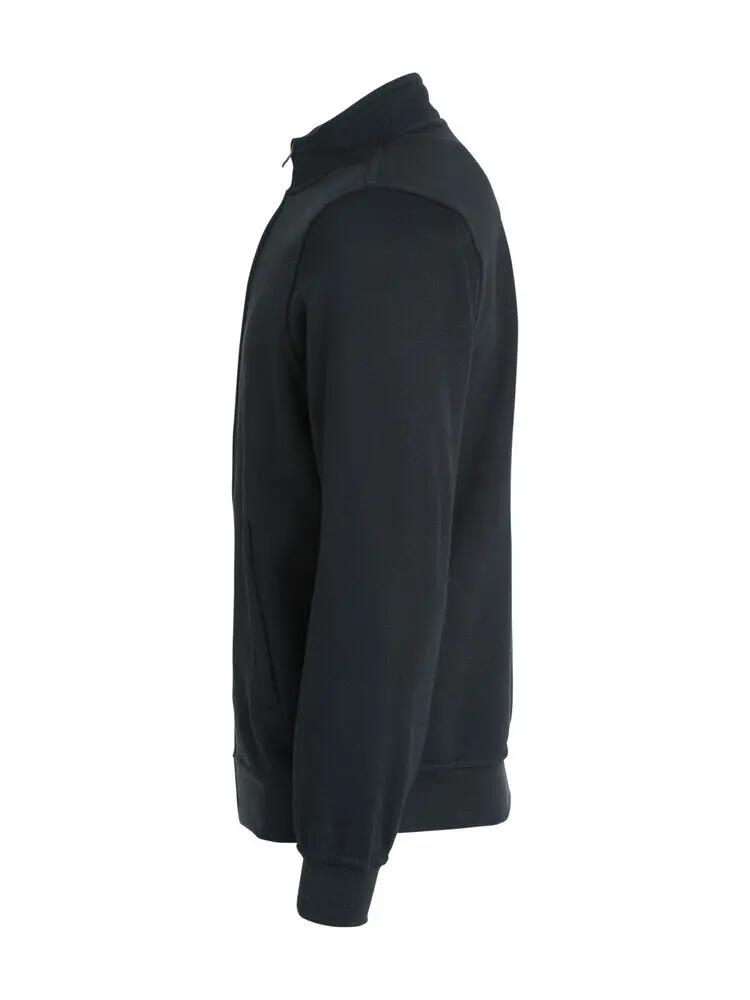 clique Basic Cardigan Junior em sweat, preto 3/4