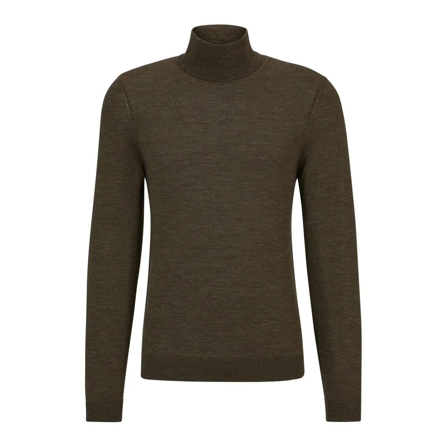 "MussoP" Pullover für Herren Dunkelgrün 3/3