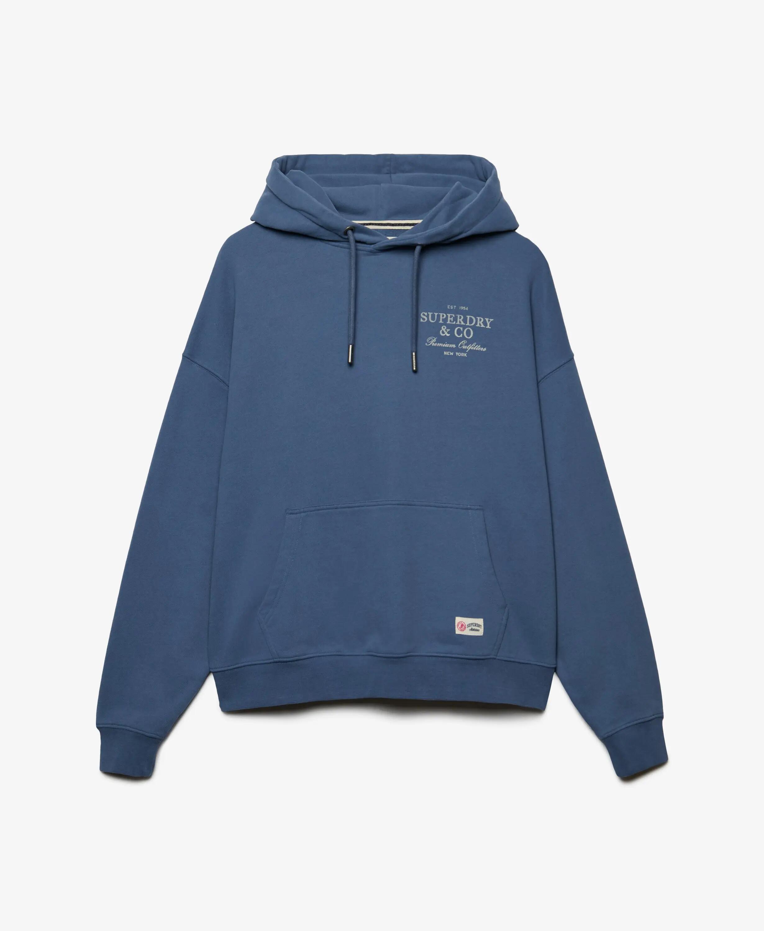 superdry Luxe Casual Relaxed Hoodie – felpa con cappuccio oversize – Vintage 7/7