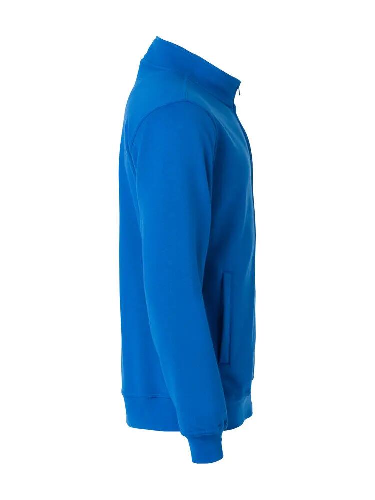 clique Basic Cardigan Junior em felpa, acabamento anti-pilling 4/4