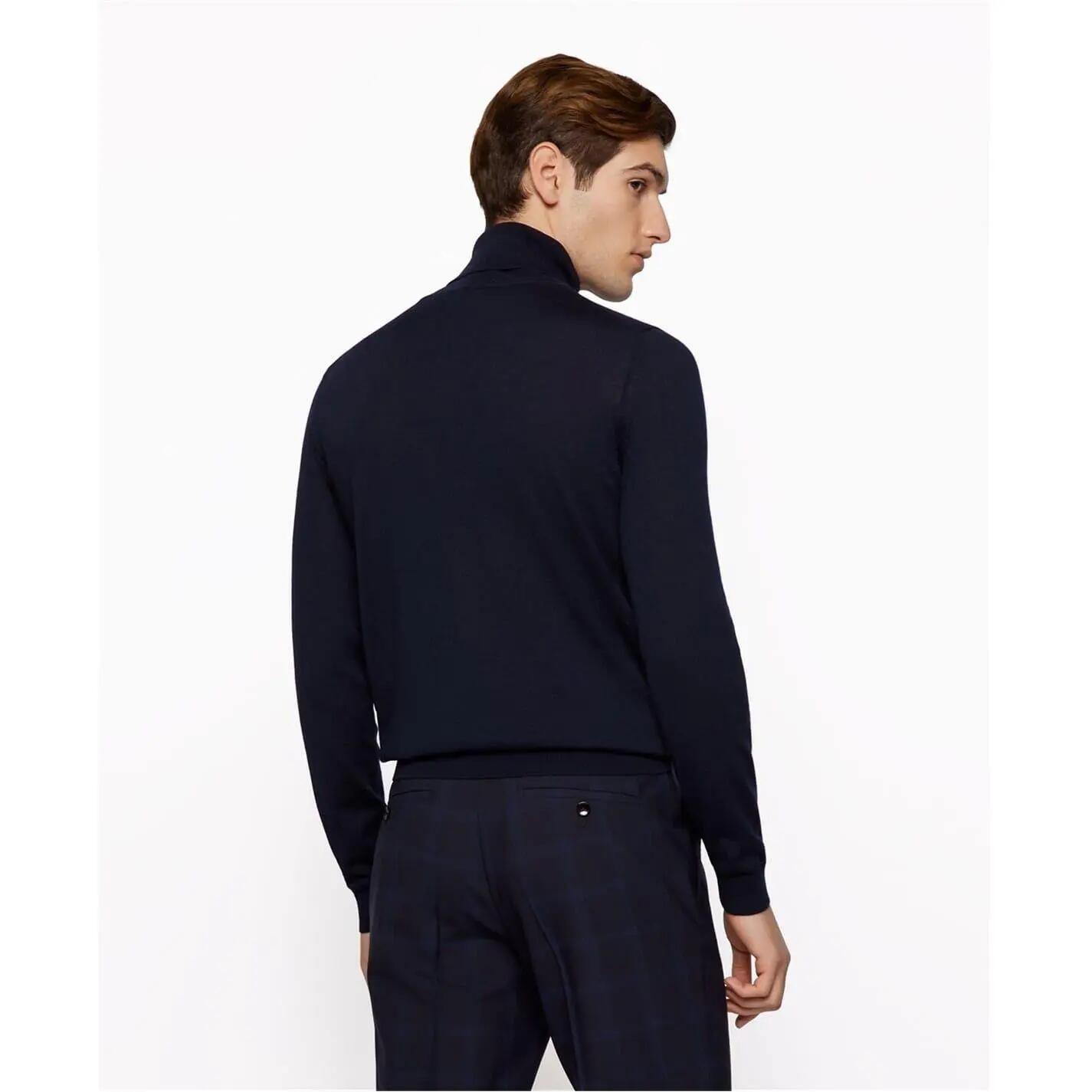 Pull MUSSOP Homme (Bleu Foncé) 3/5