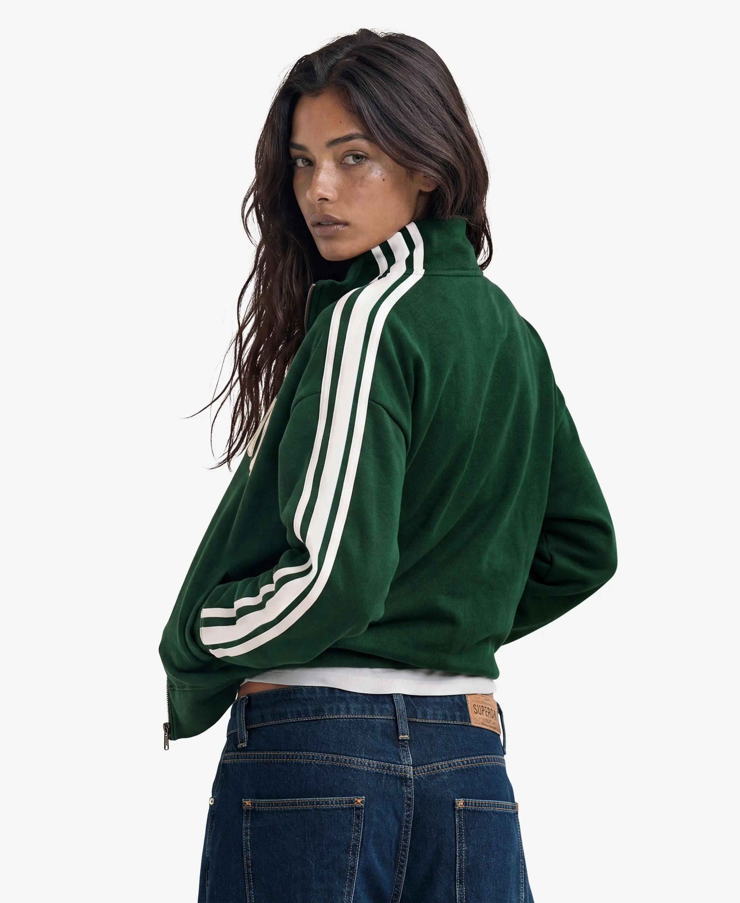 superdry Top de treino com fecho Athletic Essentials oversized em 100% algodão 5/7