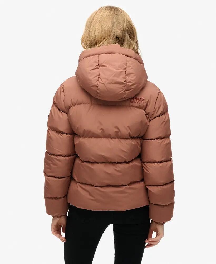 superdry Gewatteerde sportjas met capuchon – Gerecyclede vulling 5/7