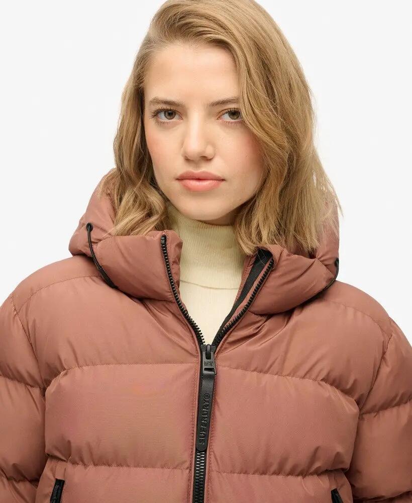 superdry Gewatteerde sportjas met capuchon – Gerecyclede vulling 4/7