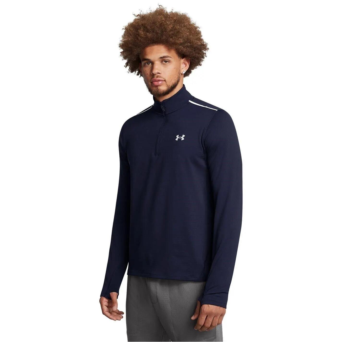 Jersey Vanish Cold Weather Entrenamiento para Hombre Azul 2/4