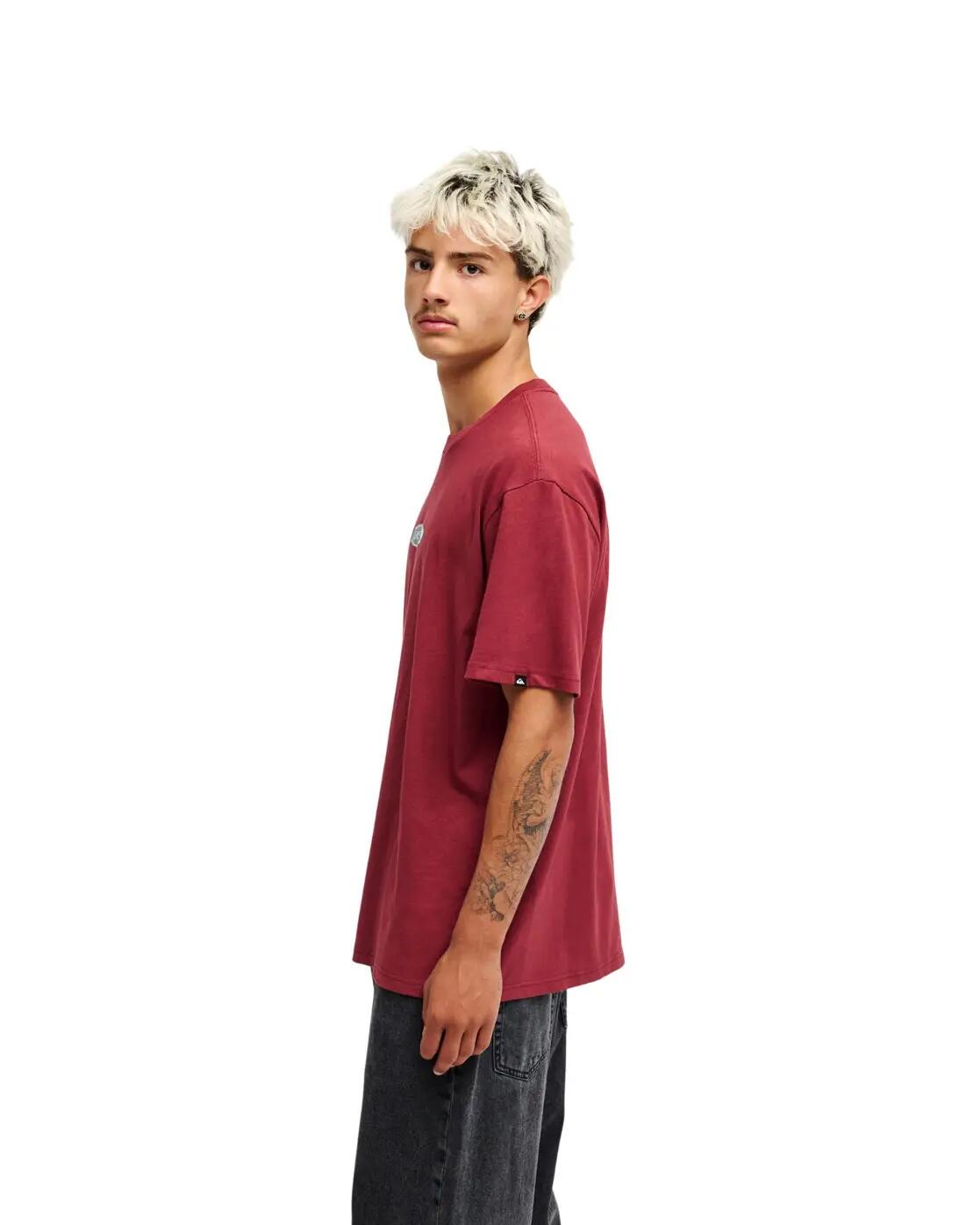 Camiseta de manga corta DISK Rojo Hombre 3/4