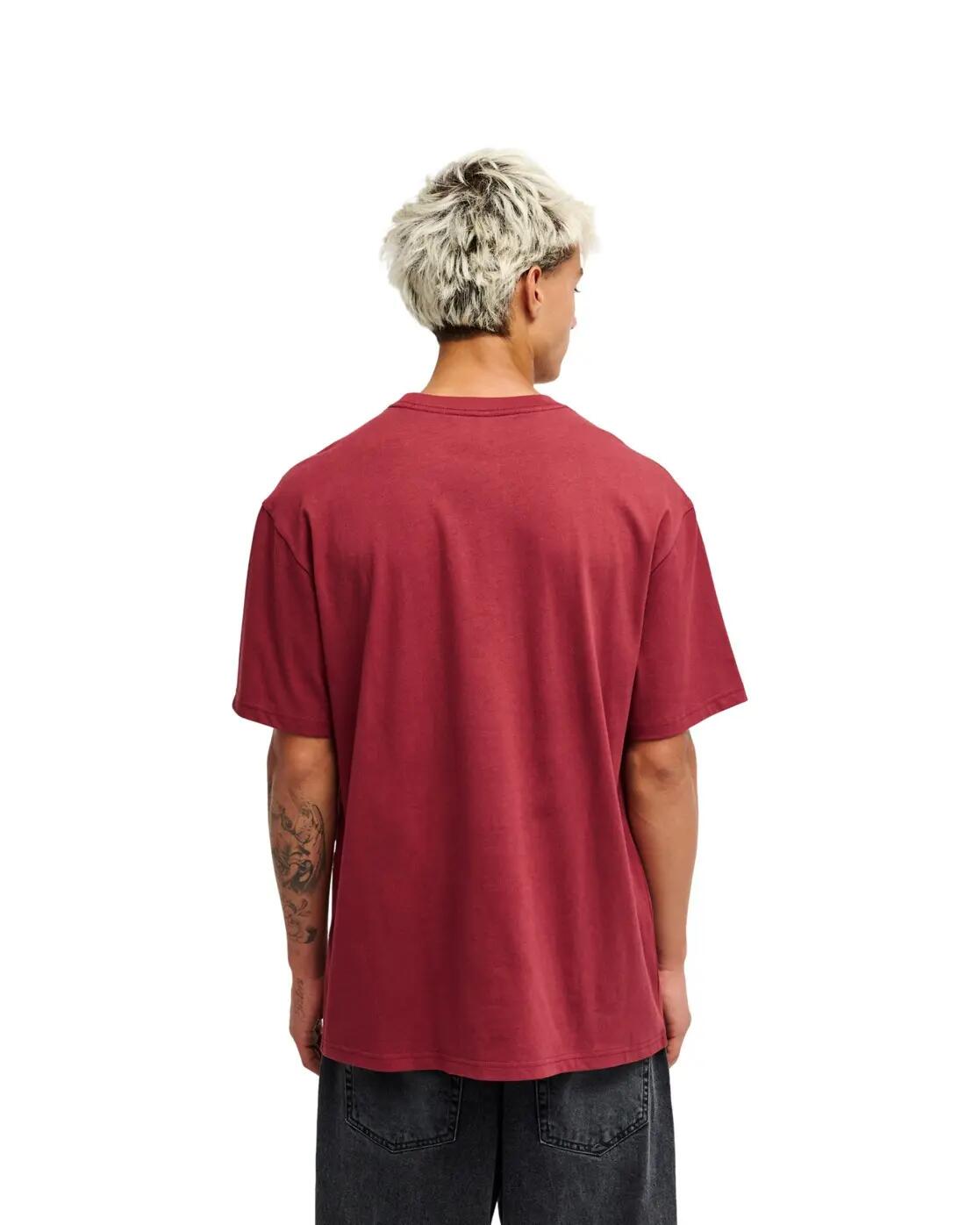 Camiseta de manga corta DISK Rojo Hombre 2/4