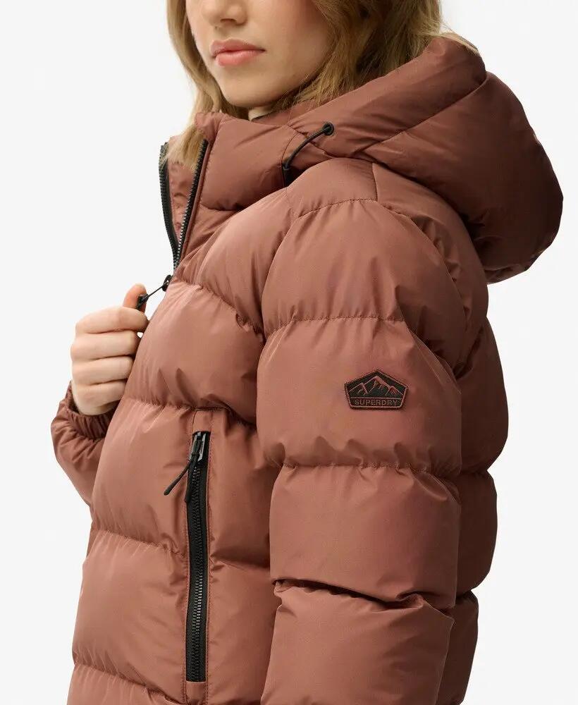 superdry Gewatteerde sportjas met capuchon – Gerecyclede vulling 2/7