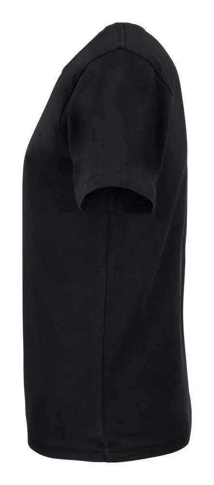 clique Classic OC-T Junior Camiseta 100% algodón orgánico negra 3/4
