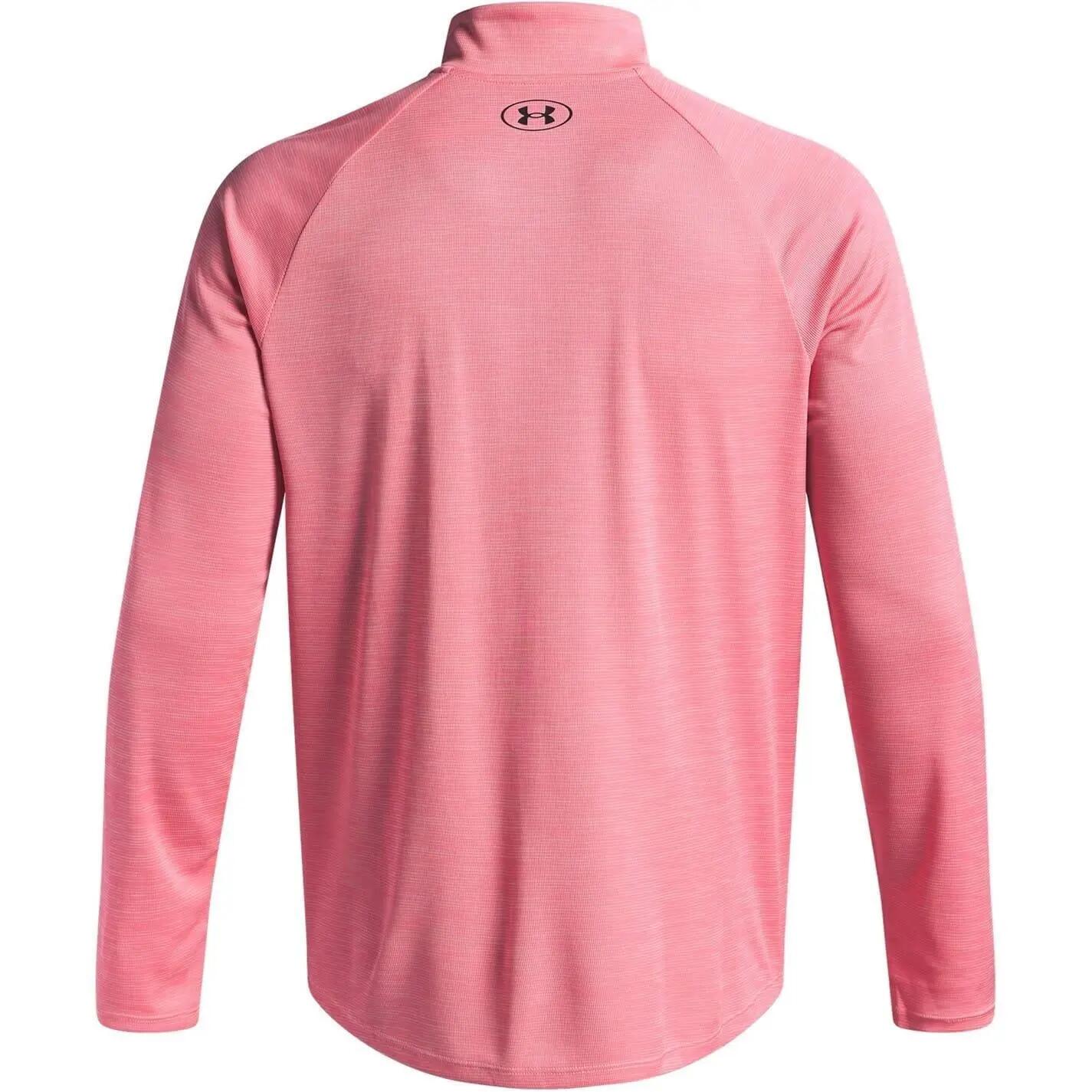 Tech Top Mezza Cerniera Uomo Under Armour Rosa 2/4