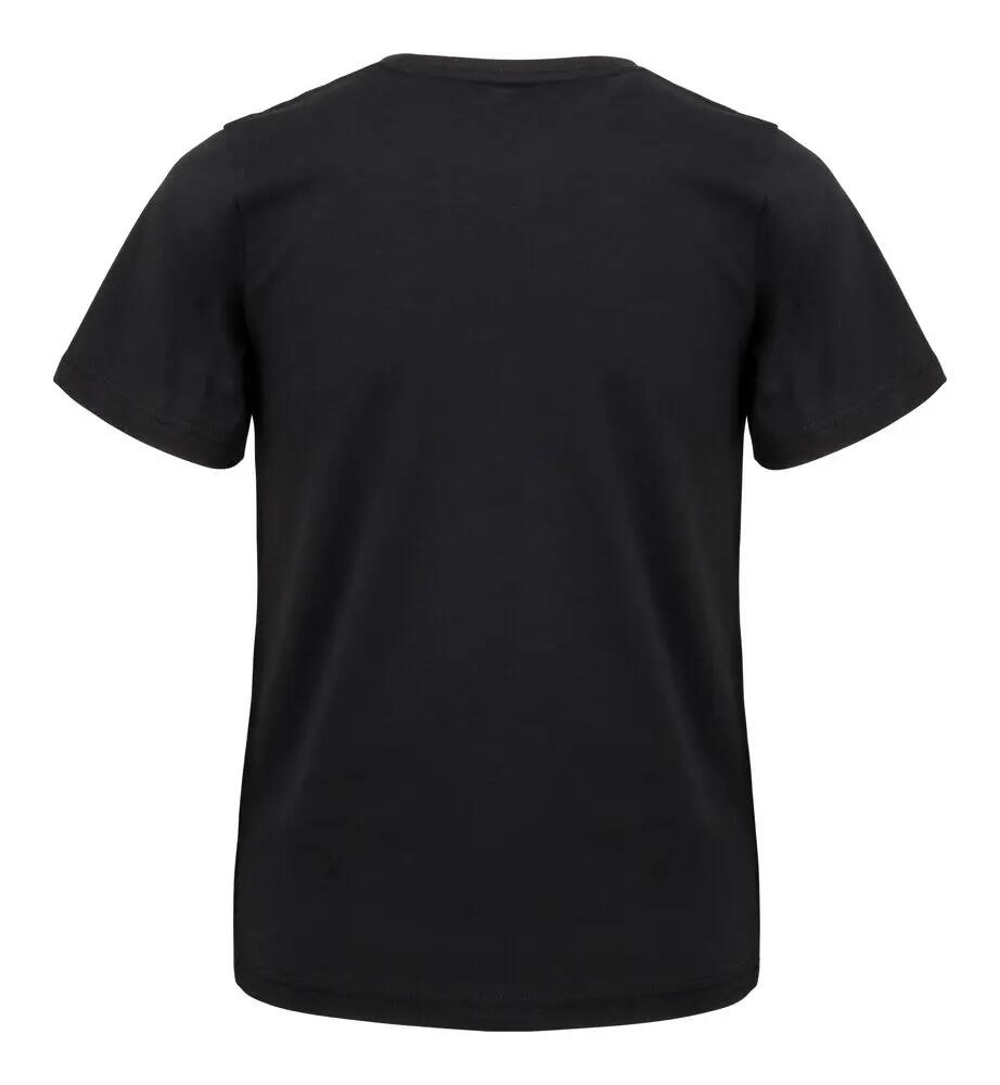 clique Classic OC-T Junior Camiseta 100% algodón orgánico negra 2/4