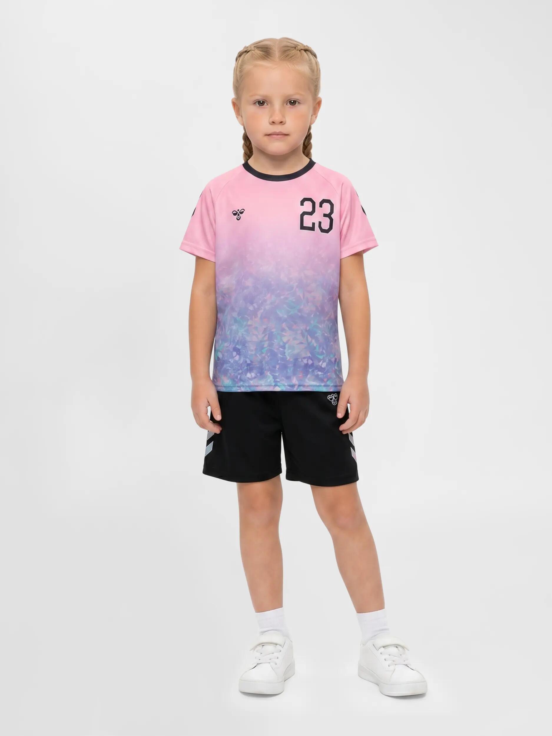 hummel T-shirt hmlSHIMMER maniche corte con effetto shimmer 3/4