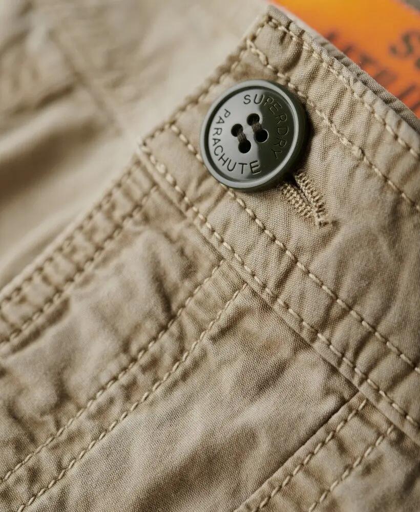 superdry Utility Parachute Rok 100% katoen – Stone Wash Taupe Brown 7/7