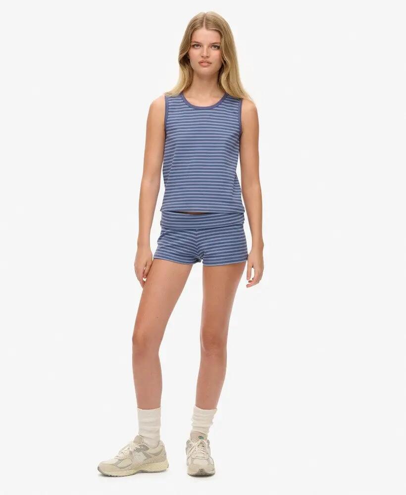 superdry débardeur Athletic Essentials à rayures en jersey 3/6