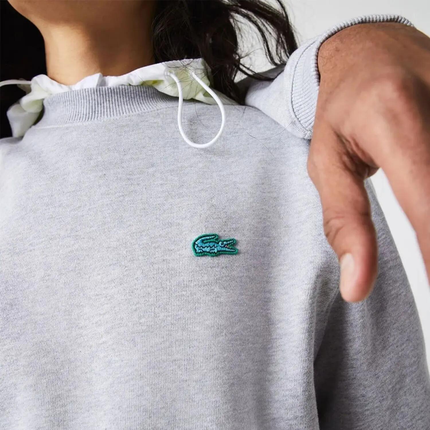 Unisex Klassiek Lacoste SH2772 Grijs Sweatshirt 5/5