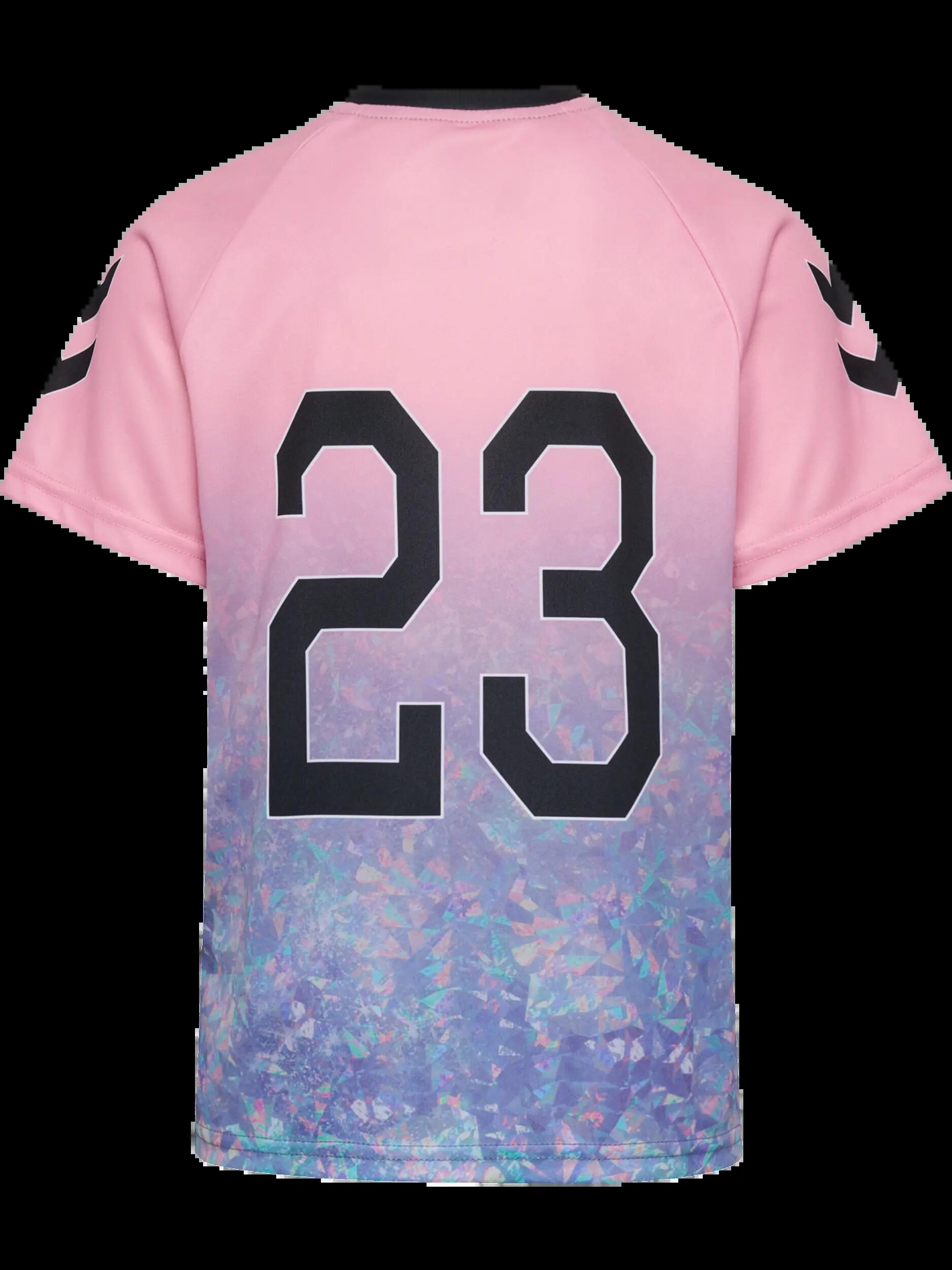 hummel T-shirt hmlSHIMMER maniche corte con effetto shimmer 2/4