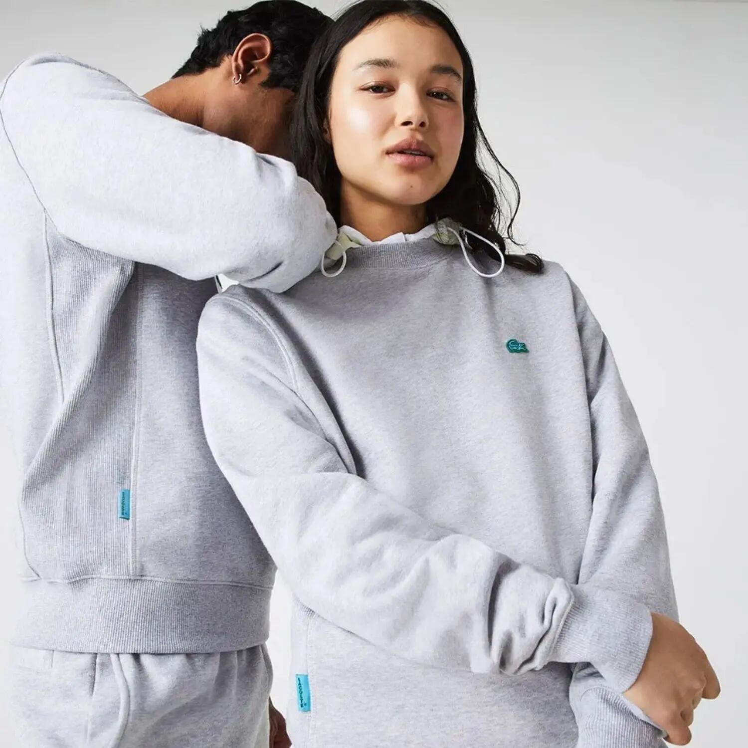 Unisex Klassiek Lacoste SH2772 Grijs Sweatshirt 4/5