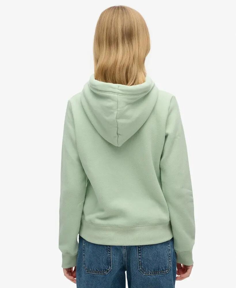 superdry Essential Logo Hoodie – sweat com capuz Sea Green 4/6