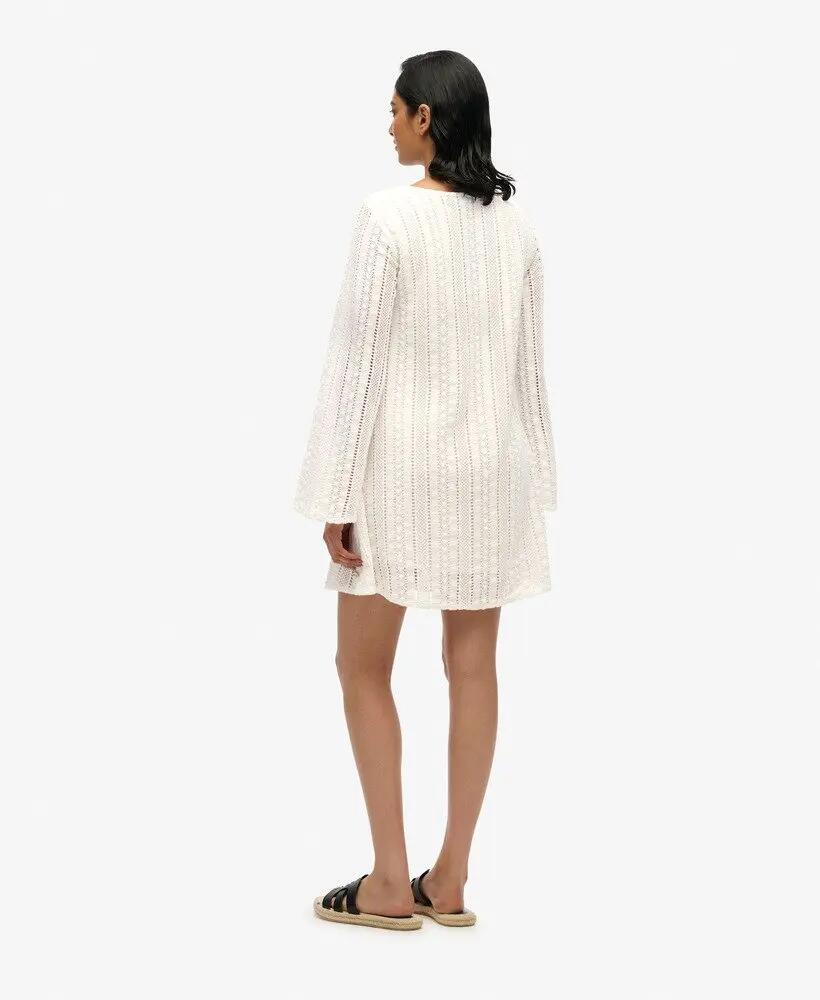 superdry Vestido curto Ibiza em renda - 100% algodão biológico 5/6