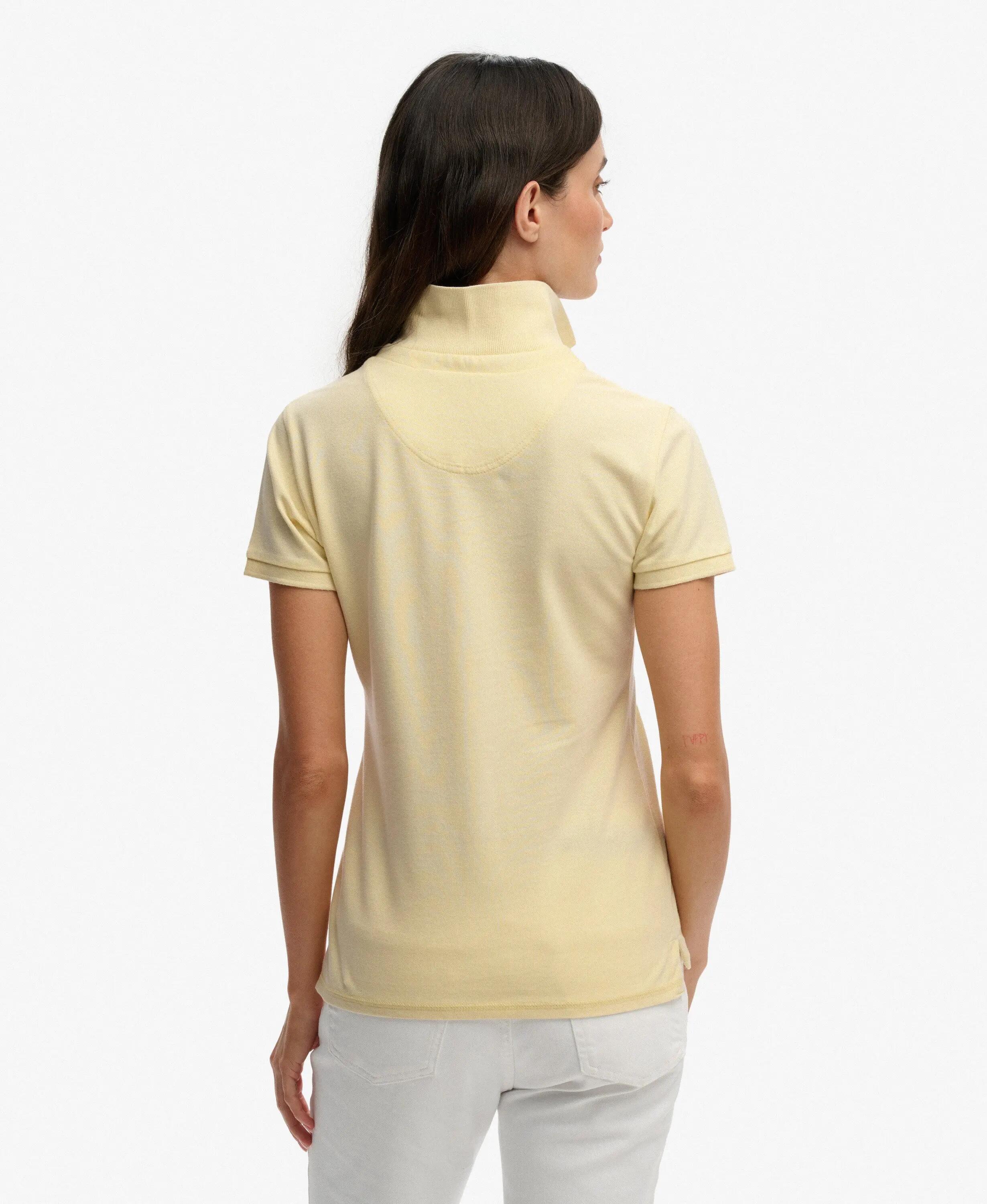 superdry Heritage Slim Fit polo van rekbare katoen 5/7