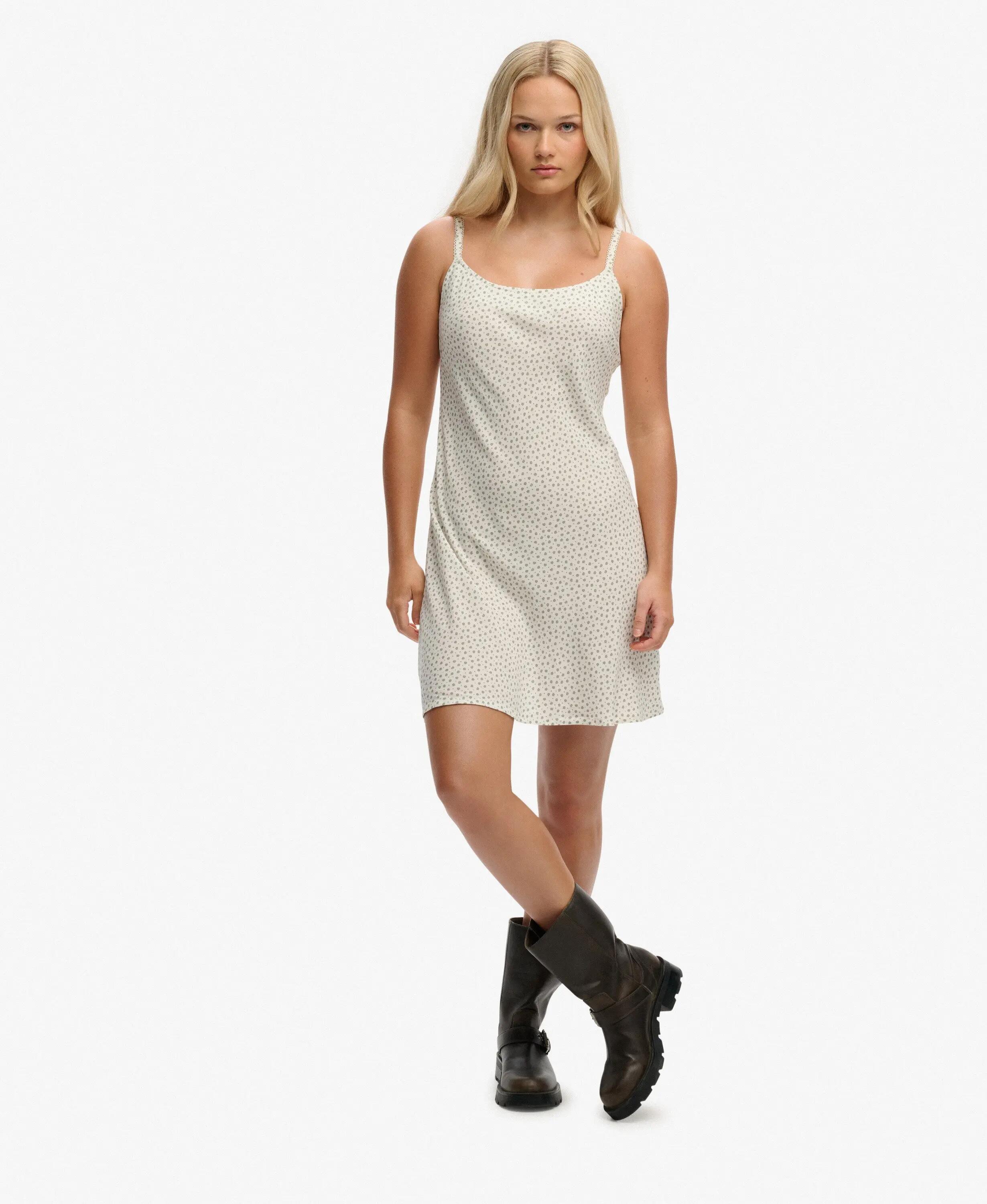 superdry Geprinte cami mini-jurk van viscose 5/7