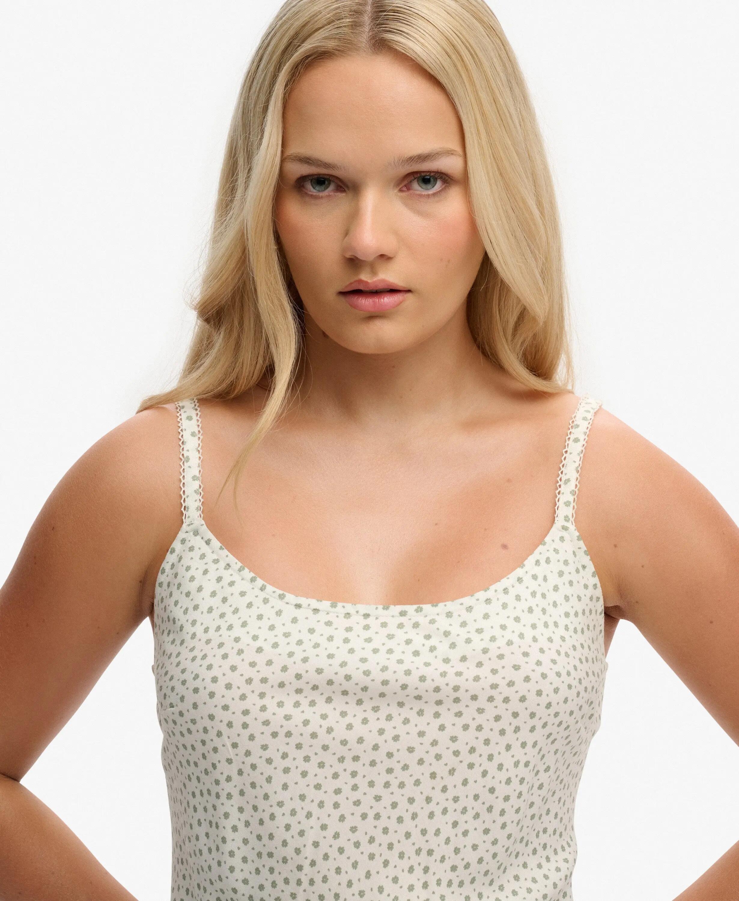 superdry Geprinte cami mini-jurk van viscose 4/7