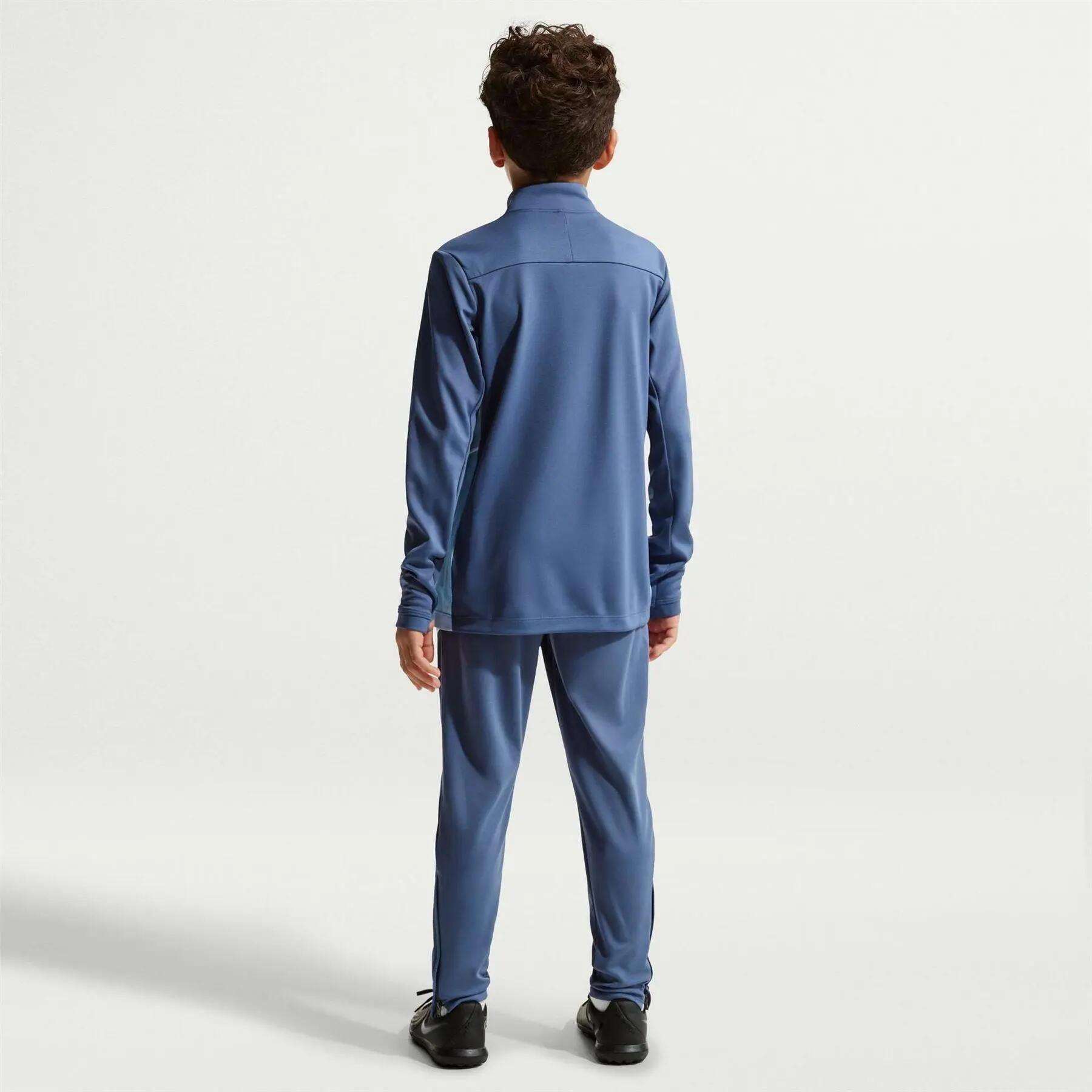 Cima Trappano Swoosh Bambini Nike Academy Blu Diffuso 5/5