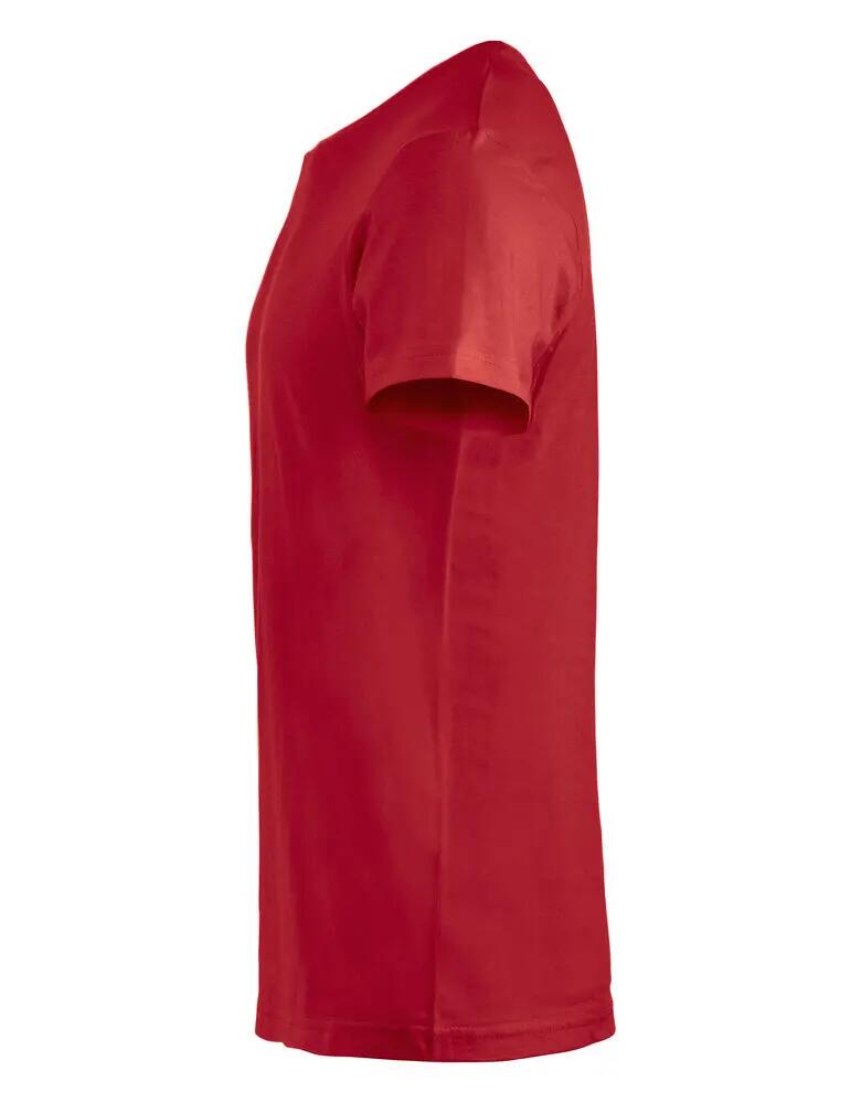 clique Basic-T Junior T-shirt in cotone con collo a coste 2/4