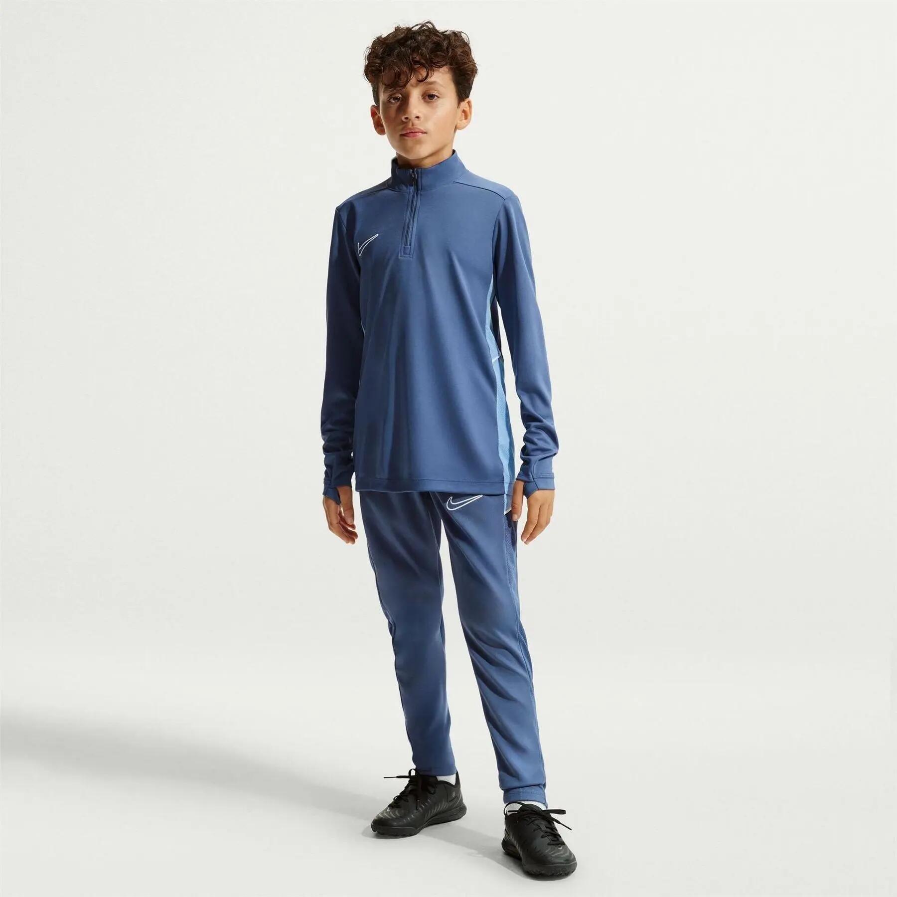 Cima Trappano Swoosh Bambini Nike Academy Blu Diffuso 4/5