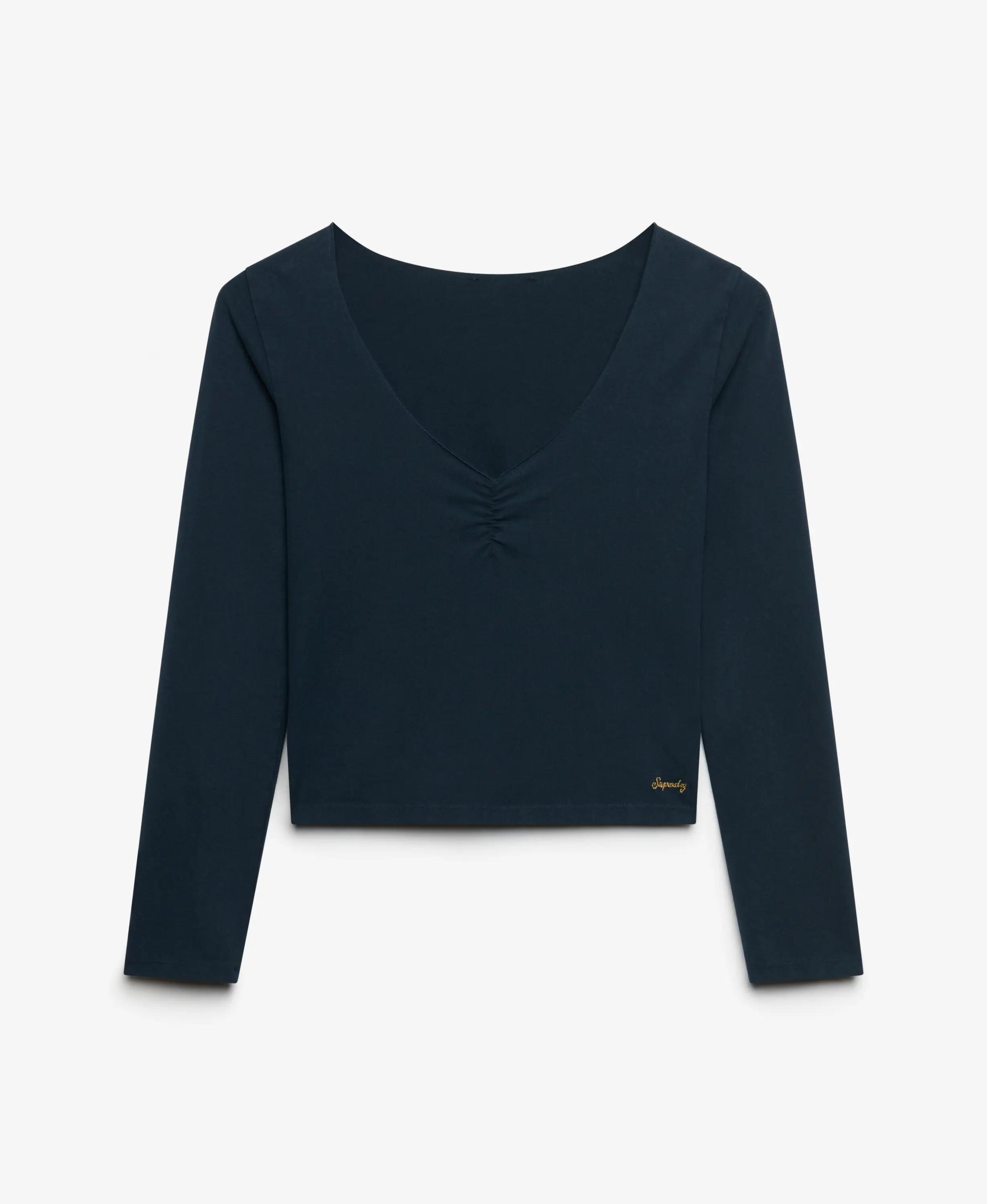superdry Top manches longues ajusté à fronces 7/7