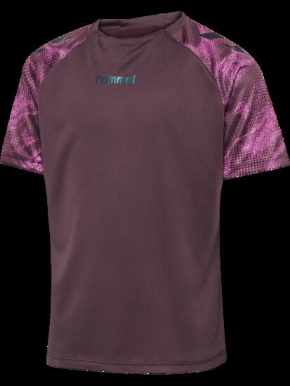 hummel T-shirt hmlBLAZE26 PRO TRAINING JERSEY KIDS - Poliester z recyklingu
