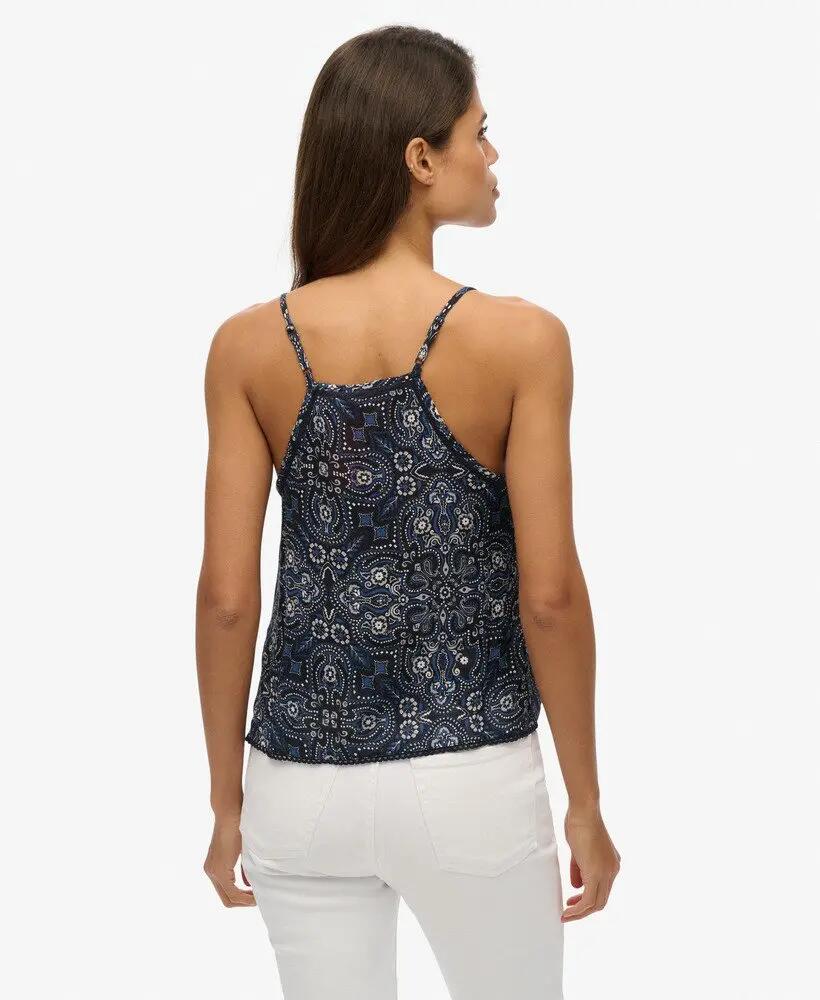 superdry Top Cami Ladder Trim com Renda 4/4