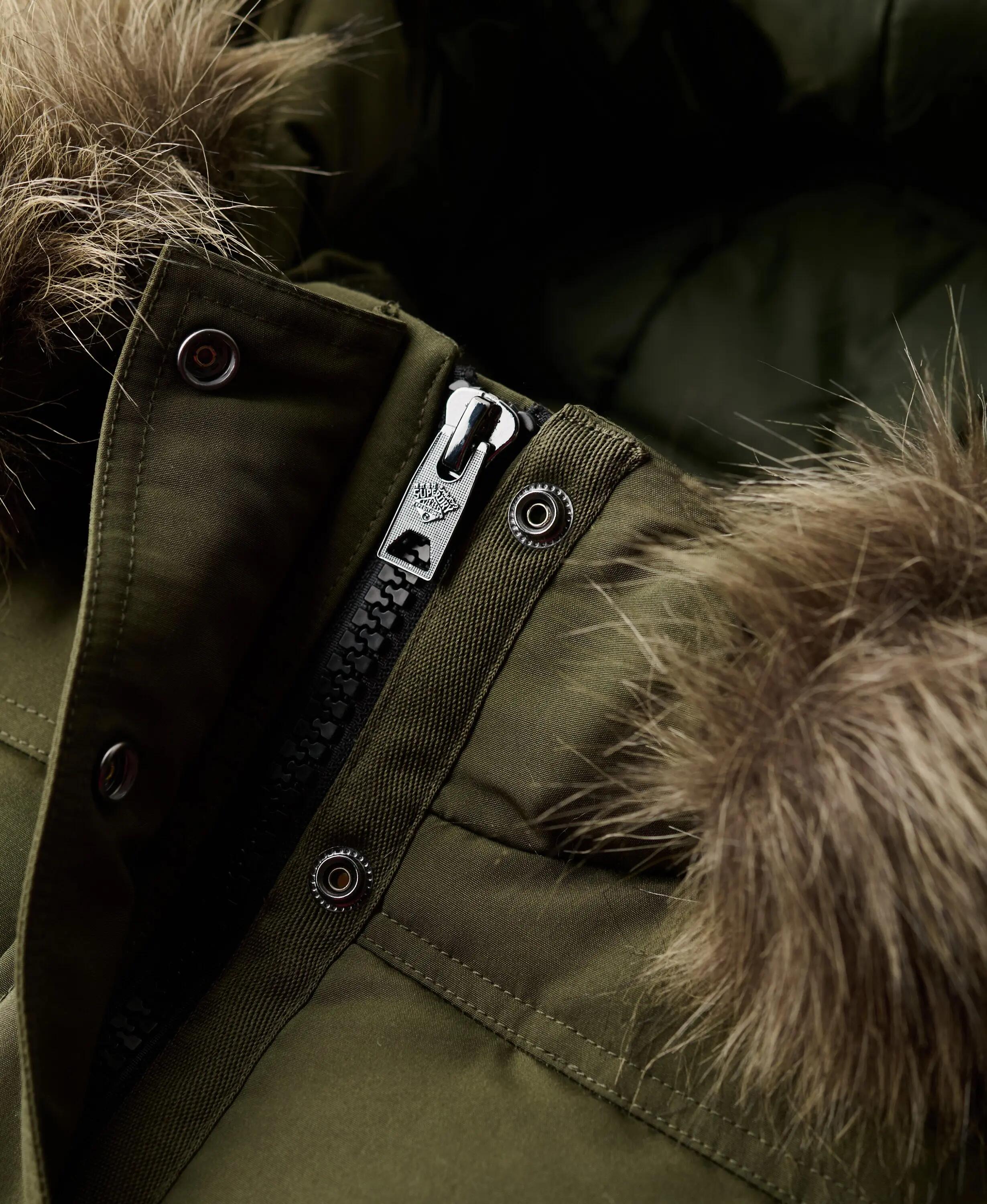 superdry Blusão bomber Everest com capuz Slim em poliéster 4/5