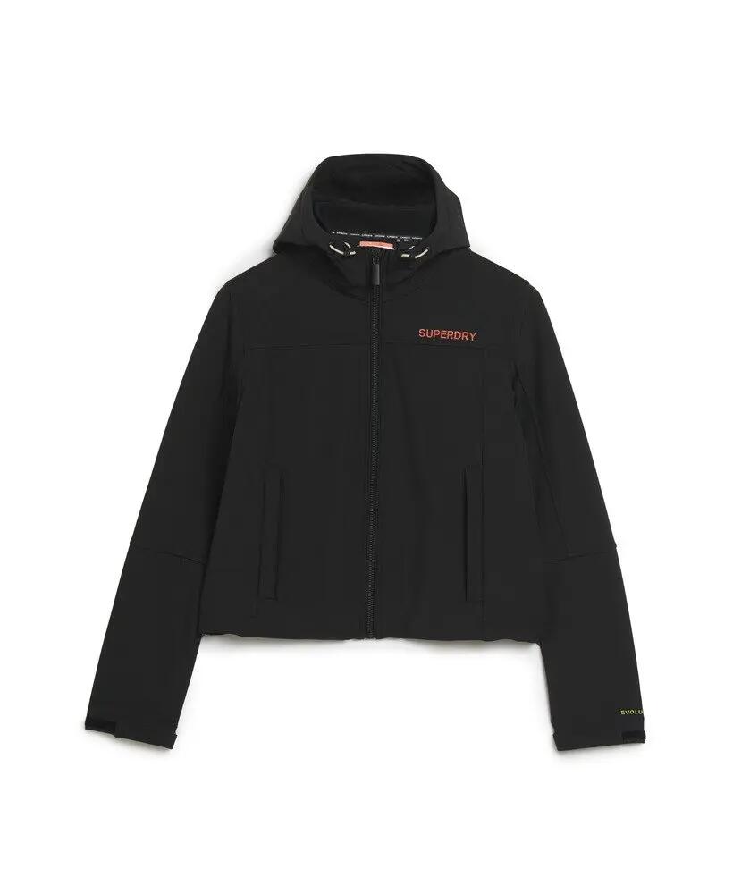 superdry Veste Soft Shell Trekker à capuche – Coupe courte 6/7
