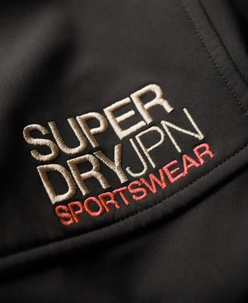 superdry Veste Soft Shell Trekker à capuche – Coupe courte 4/7