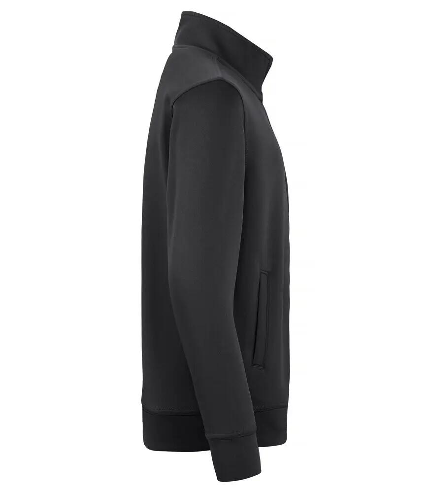 clique Basic Active Cardigan Junior com fecho completo 100% spun dyed polyester 4/4