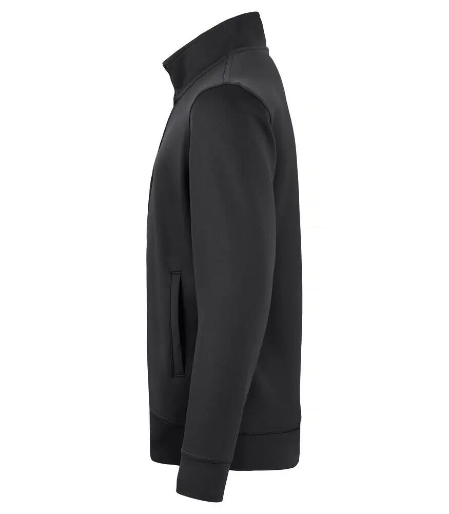 clique Basic Active Cardigan Junior com fecho completo 100% spun dyed polyester 3/4