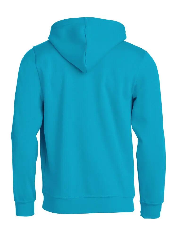 clique Basic Hoody Junior turquoise in tessuto resistente 2/4