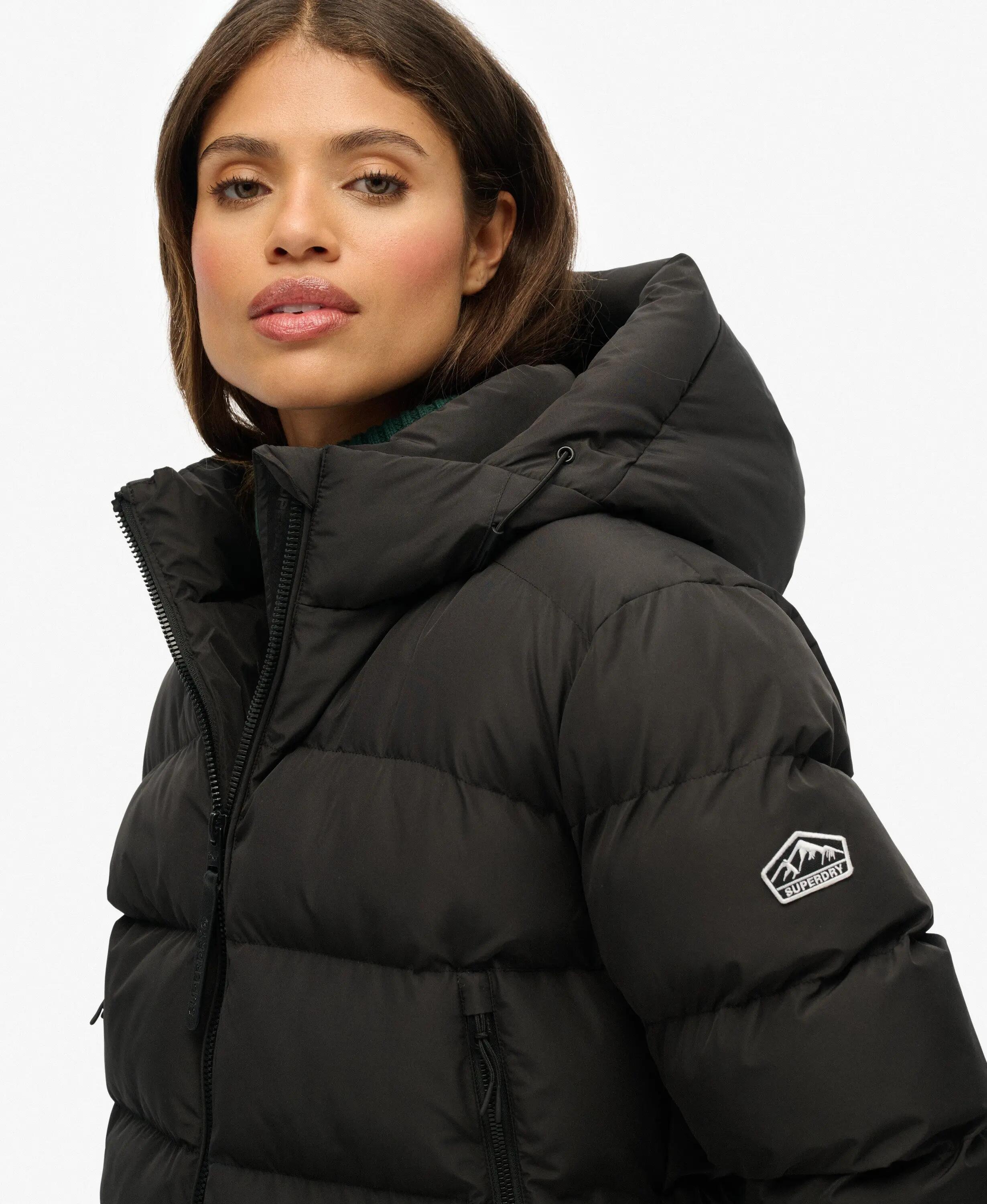 superdry Gewatteerde sportjas met capuchon – Gerecycled polyester 3/7