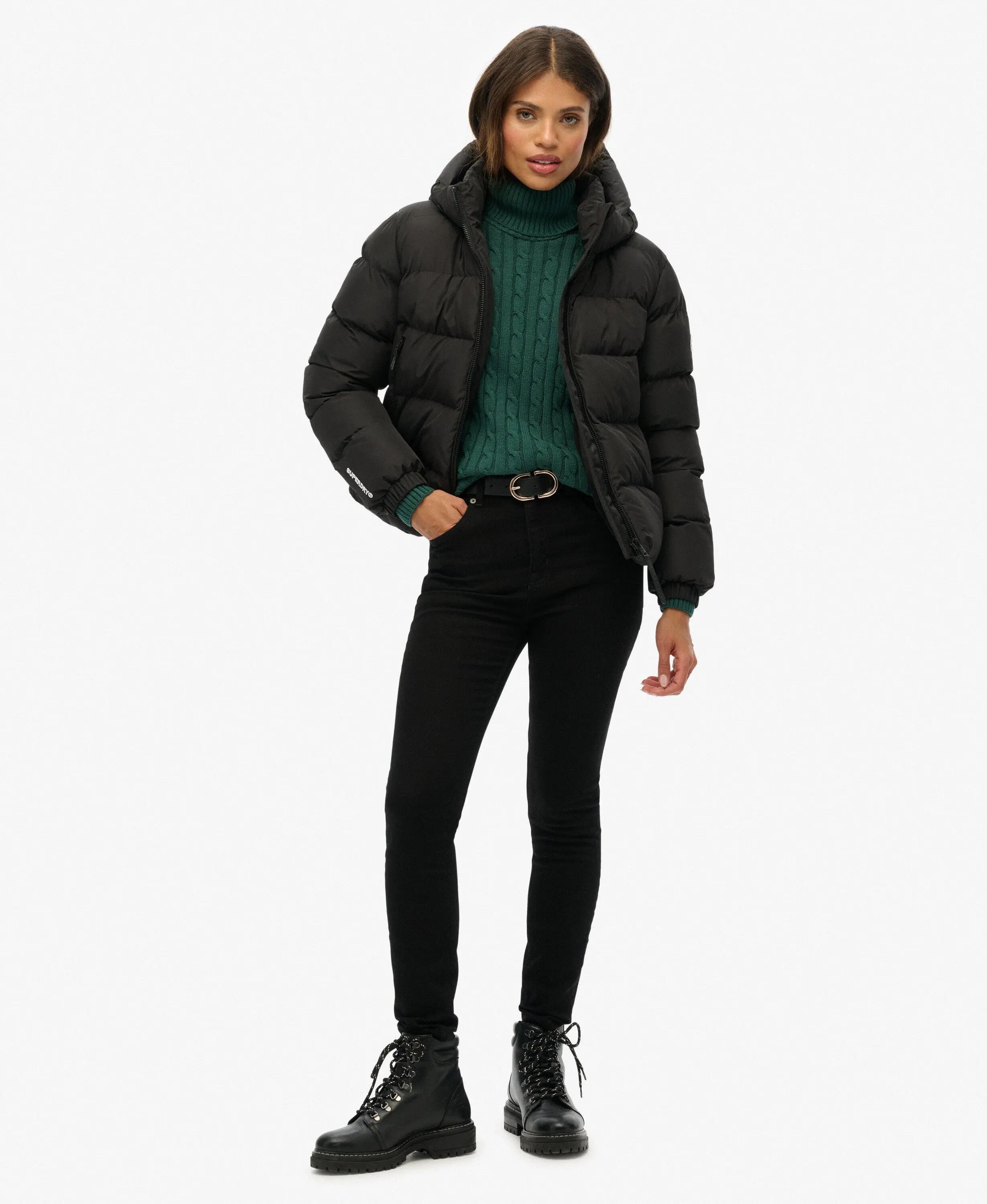 superdry Gewatteerde sportjas met capuchon – Gerecycled polyester 2/7