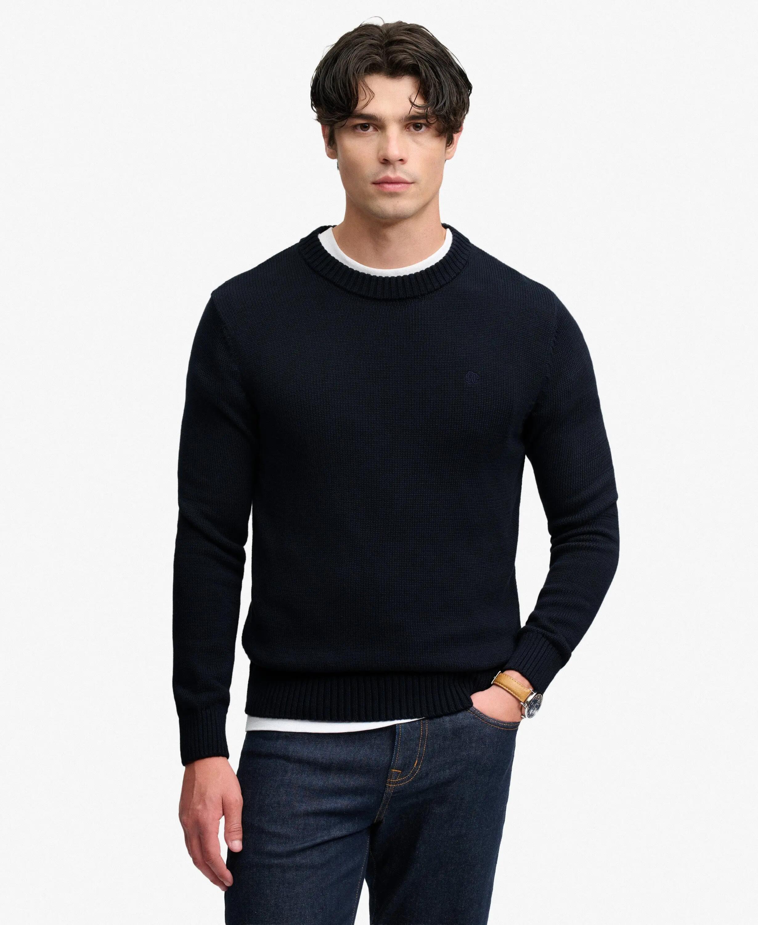superdry Preppy sweter z bawełny organicznej - Relaxed fit 2/6