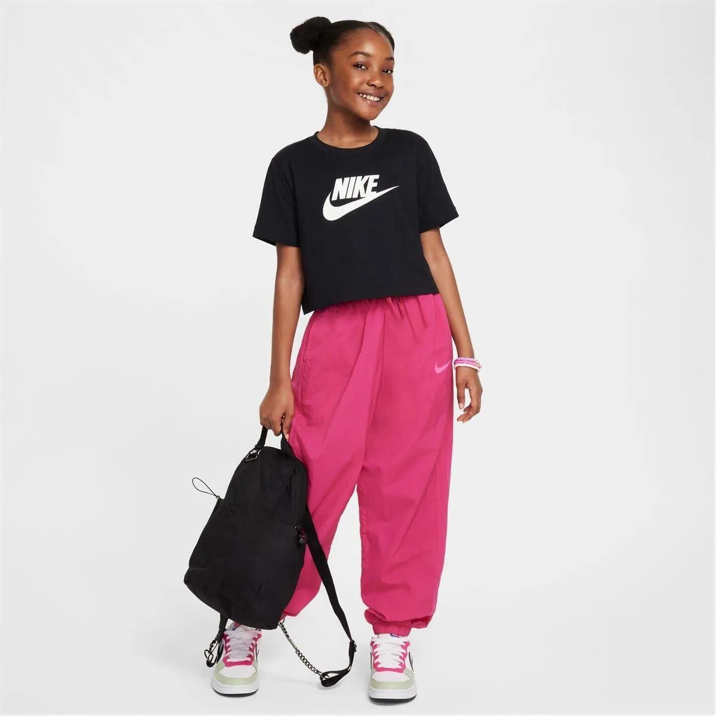 Tshirt Motif/style Swoosh FUTURA Enfant (Noir / Blanc) 4/4