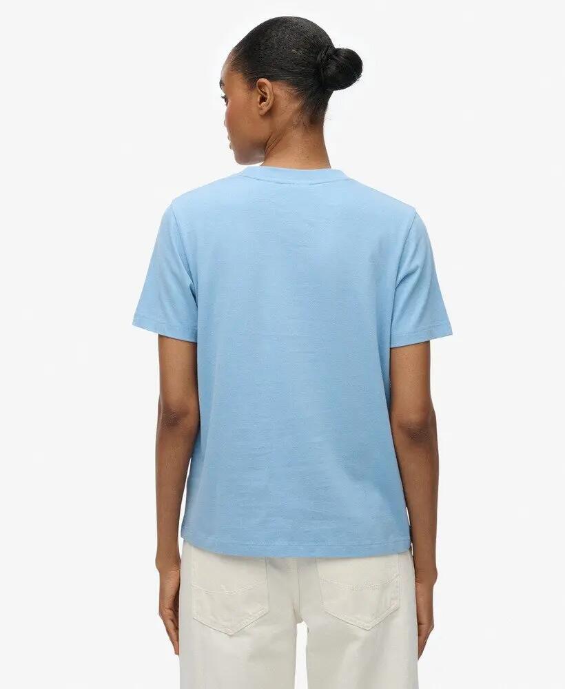 superdry Camiseta Essential Logo bordada de algodón orgánico 5/5