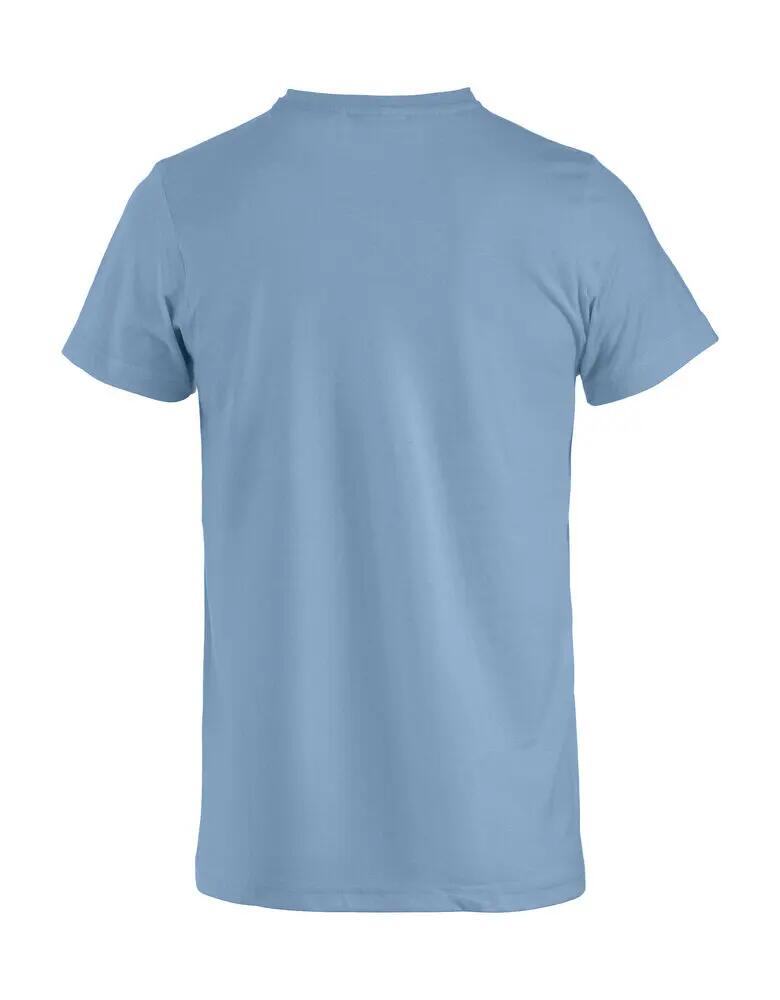 clique Basic-T Junior T-shirt junior in cotone, collo a costa 1x1 3/5