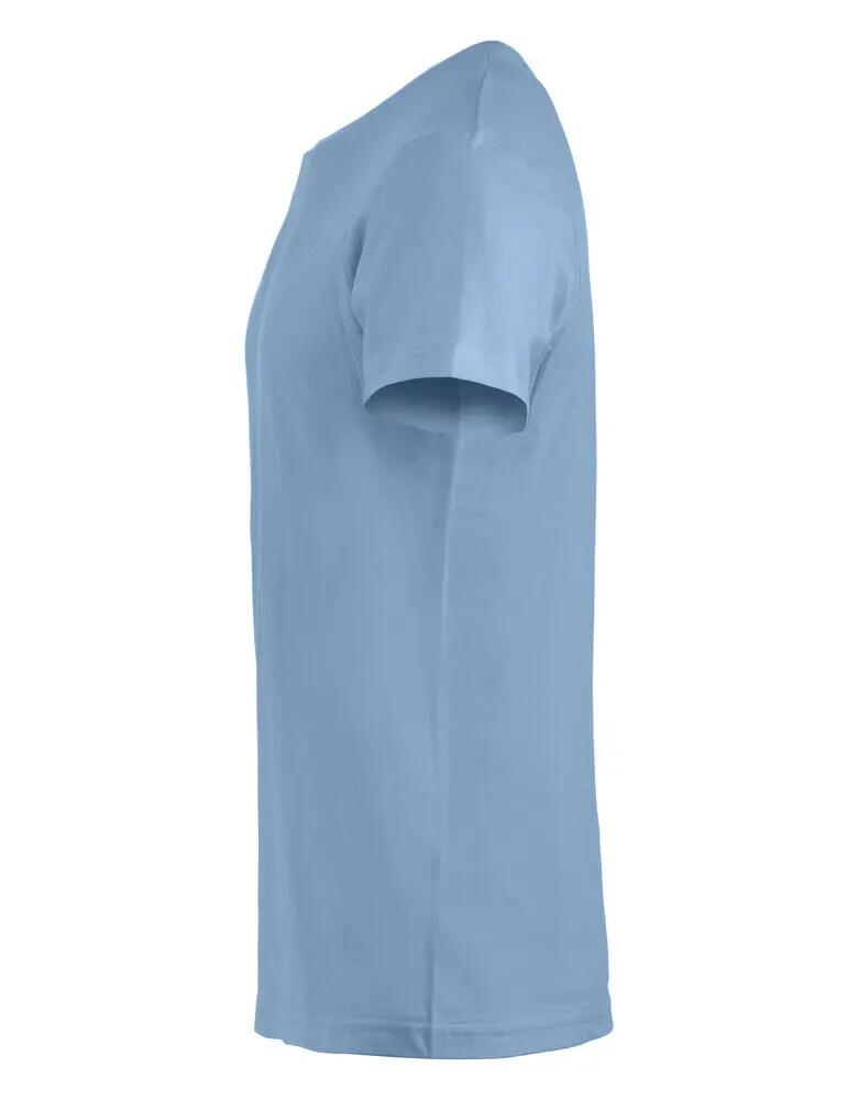 clique Basic-T Junior T-shirt junior in cotone, collo a costa 1x1 2/5