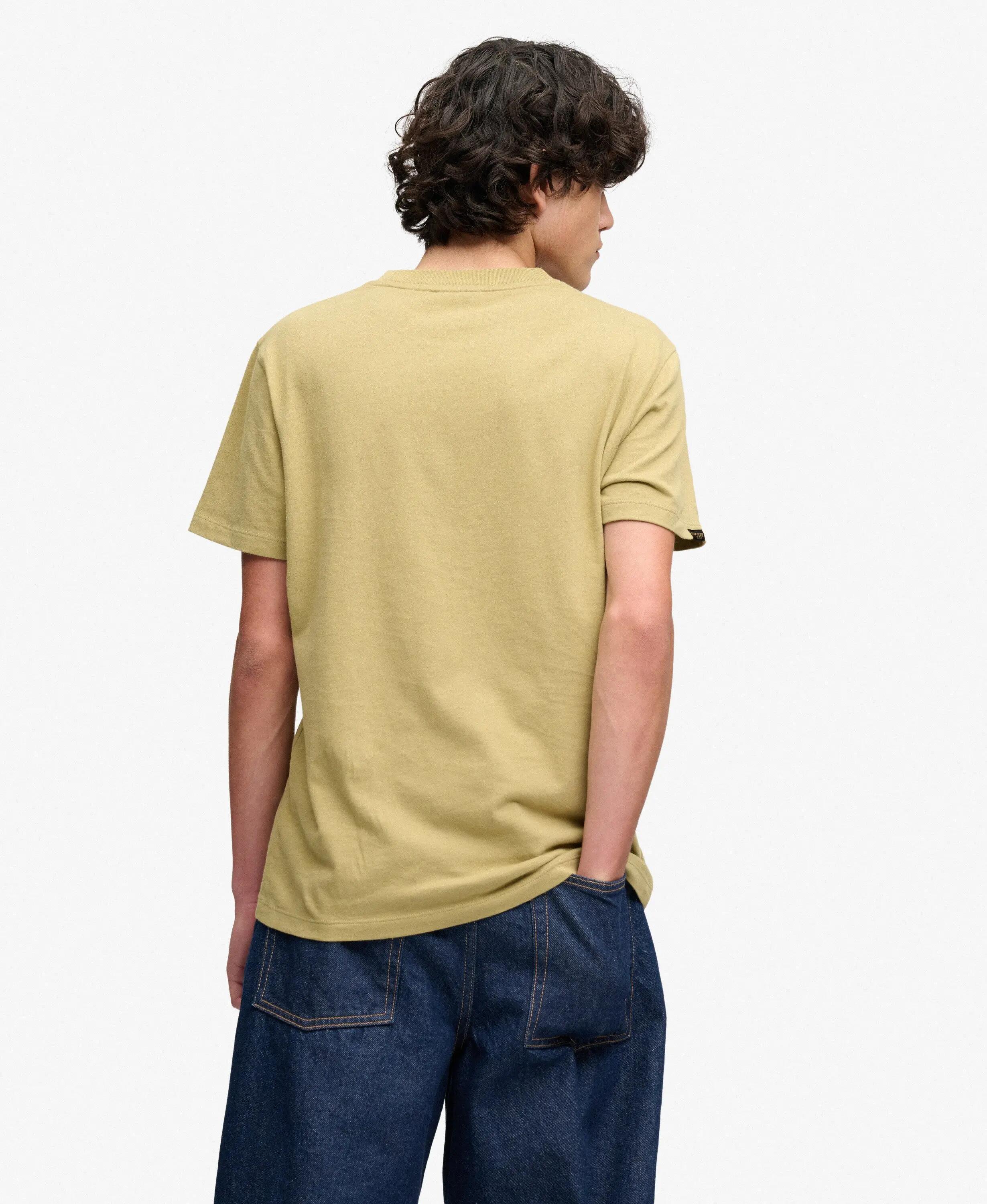 superdry T-shirt SD&Co bordada – 100% algodão orgânico, corte slim – Vintage 5/5