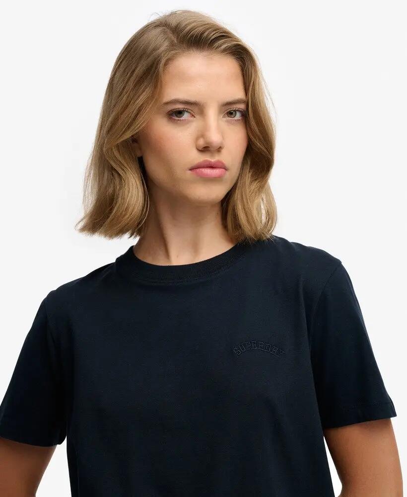 superdry Essential Logo geborduurd T-shirt van biologisch katoen 4/7